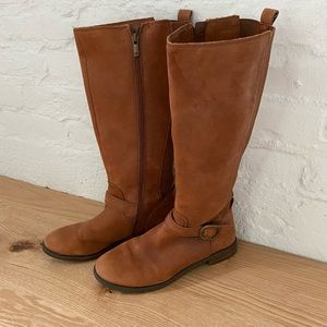 Genuine leather Lucky brand boots.